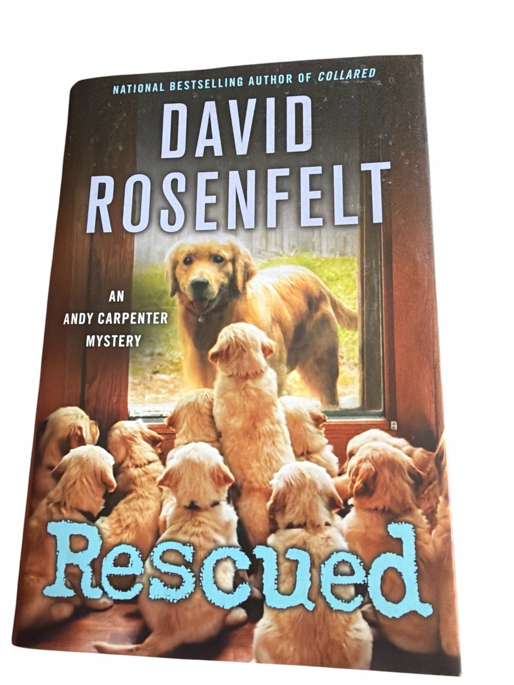 David Rosenfelt “Rescued" -  (Dog Mystery)